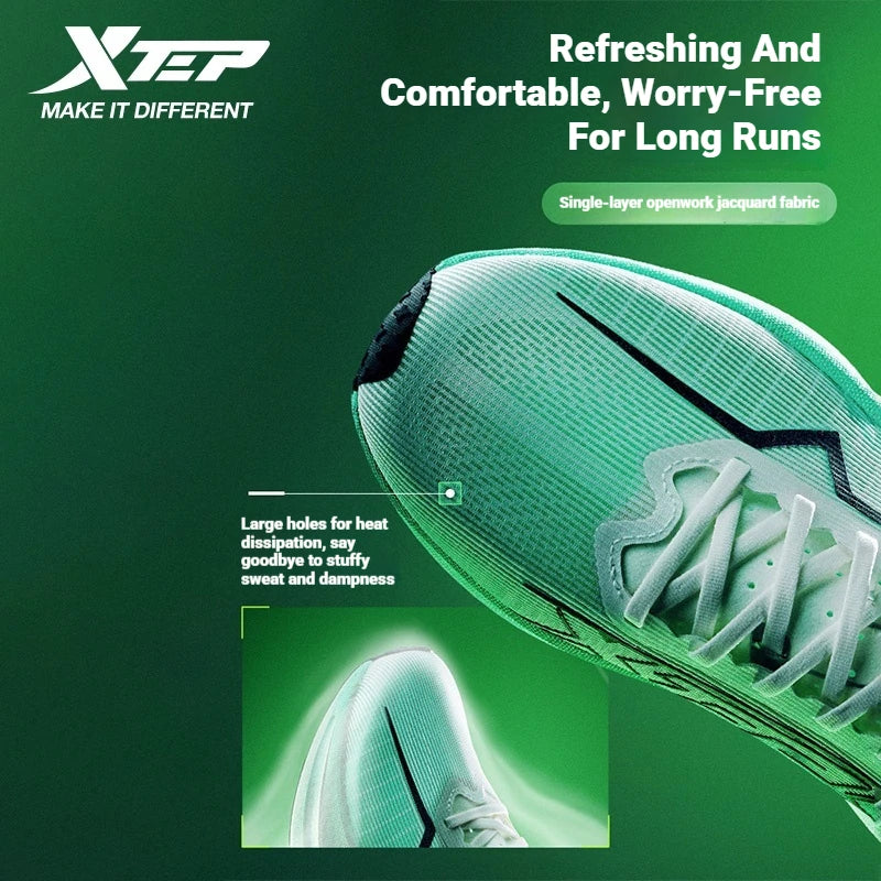 Chaussures Marathon Homme Xtep Shyft PRO | Amorti & Séchage Rapide Professionnel
