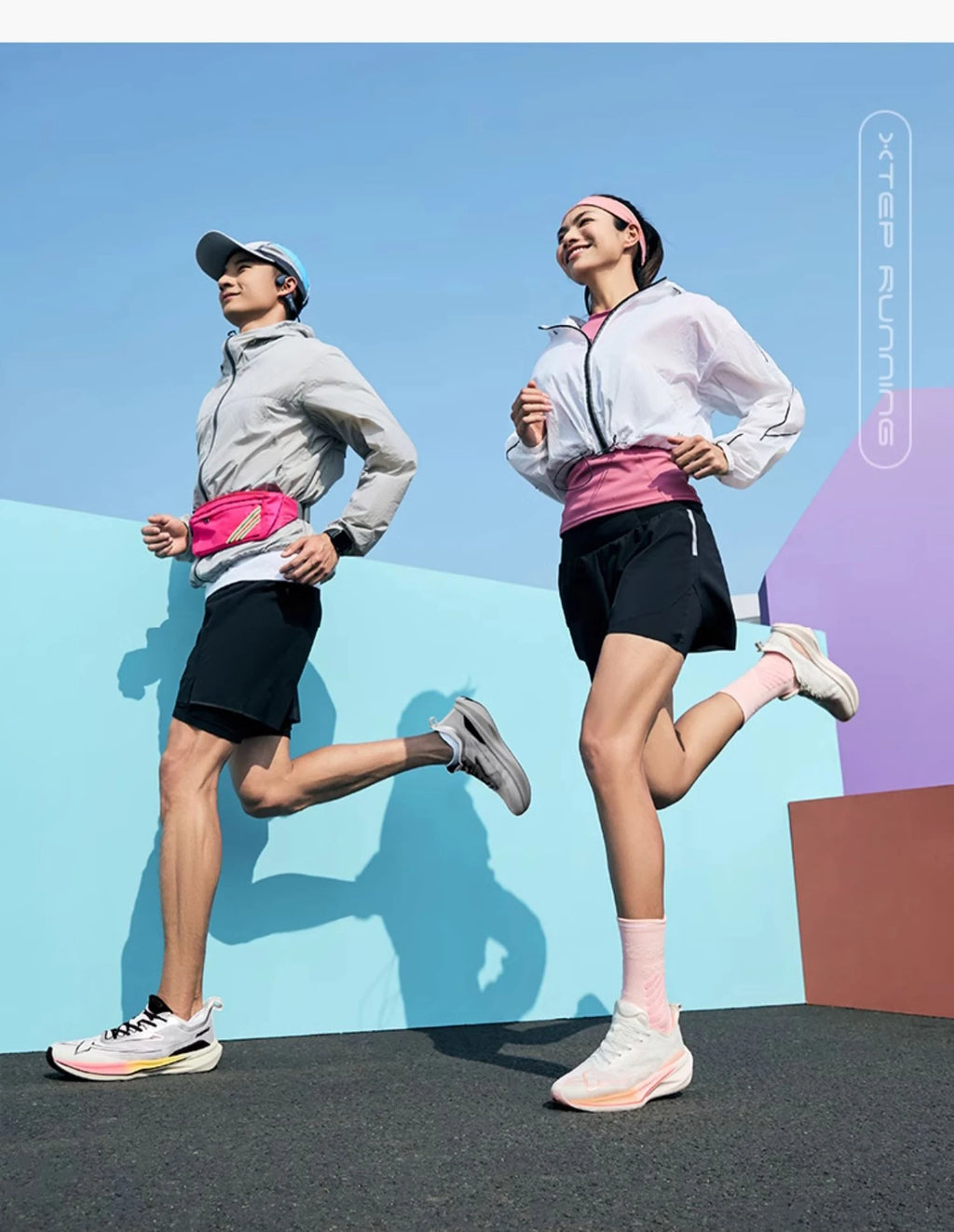 Chaussures Running Homme Xtep 2000KM 2.0 – Marathon, Absorption Chocs TPU