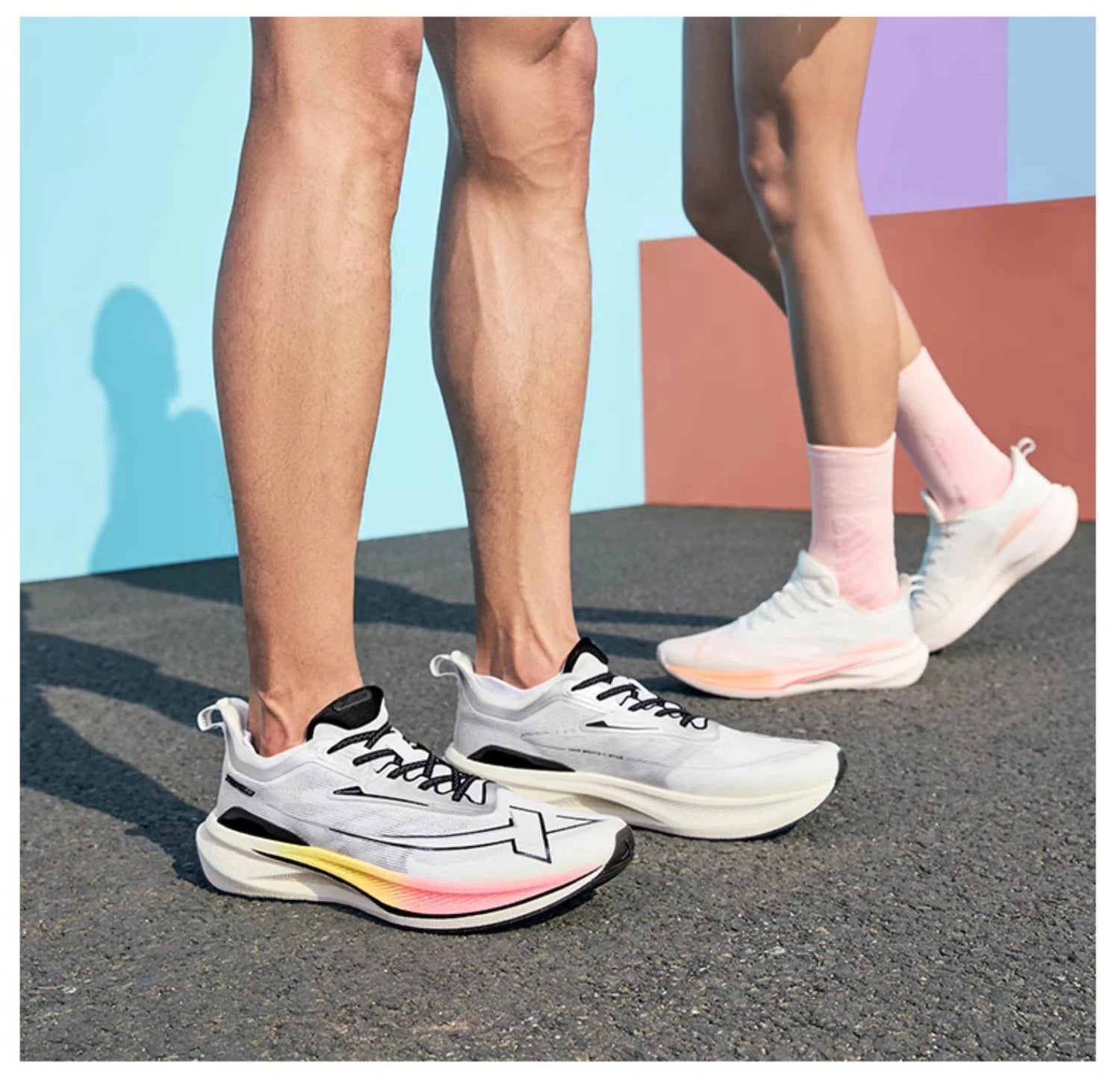 Chaussures Running Homme Xtep 2000KM 2.0 – Marathon, Absorption Chocs TPU